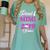 Proud MIMI Of A Class 2019 Senior Tshirt Graduation Women's Comfort Colors T-Shirt Chalky Mint