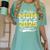 Proud Mom Of a 2025 Senior Graduate Graduation Women's Comfort Colors T-Shirt Chalky Mint