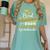 Proud Mom Of 5th Grade Graduate 2025 Elementary Graduation Women's Comfort Colors T-Shirt Chalky Mint