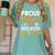 Proud Mom Of An Awesome Rad Tech Graduation Matching Family Women's Comfort Colors T-Shirt Chalky Mint