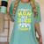 Proud Mom Of a Band Senior 2026 Graduation Women's Comfort Colors T-Shirt Chalky Mint