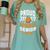 Proud Mom Of Basketball Senior 2026 Graduation Women's Comfort Colors T-Shirt Chalky Mint