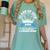 Proud Mom Of A Class Of 2018 Graduate TShirt Graduation Women's Comfort Colors T-Shirt Chalky Mint