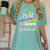 Proud Mom Of Kindergarten Graduate 2025 Graduation Mom Women's Comfort Colors T-Shirt Chalky Mint