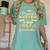 Proud Mom Of Two 2024 Graduate Class 2024 Graduation Family Premium Women's Comfort Colors T-Shirt Chalky Mint