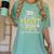 Proud Parent Of Two 2024 Graduate Class 2024 Graduation Women's Comfort Colors T-Shirt Chalky Mint