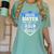 Proud Sister Of a 2018 Grad Graduation Family Women's Comfort Colors T-Shirt Chalky Mint