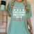 Proud Sister Of A 2018 Graduate Senior Graduation T Shirt Women's Comfort Colors T-Shirt Chalky Mint