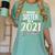 Proud Sister Of A 2021 Graduate Graduation Clothes MBA PhD Women's Comfort Colors T-Shirt Chalky Mint