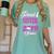Proud SISTER Of A Class 2019 Senior Tshirt Graduation Women's Comfort Colors T-Shirt Chalky Mint