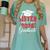 Proud Sister Of a Class Of 2026 Graduate For Graduation Women's Comfort Colors T-Shirt Chalky Mint