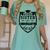Proud Sister Of a Kindergarten Grad Graduation Shirt Women's Comfort Colors T-Shirt Chalky Mint