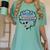Proud Sister Queen Graduation Shirt African American Women's Comfort Colors T-Shirt Chalky Mint