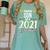 Proud Son Of A 2021 Graduate Graduation Clothes MBA PhD Women's Comfort Colors T-Shirt Chalky Mint