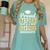 Proud Stepdad Of A 2026 Graduate Class Of Graduation Premium Tri-Blend Women's Comfort Colors T-Shirt Chalky Mint