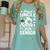 Proud Uncle Of a Soccer Senior 2026 Graduation Women's Comfort Colors T-Shirt Chalky Mint