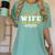 Proud Wife Of a DPT Graduate Graduation Grad Women's Comfort Colors T-Shirt Chalky Mint