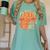 Queen Associate Degree Afrocentric Graduation T Shirt Women's Comfort Colors T-Shirt Chalky Mint