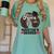 Queen Masters Degree Graduation Social Work MSW MPH Women's Comfort Colors T-Shirt Chalky Mint