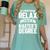 Relax I Have A Master's Degree Shirt Graduation 2022 Women's Comfort Colors T-Shirt Chalky Mint