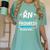 RN In Progress Loading Future Nurse Graduation Lover Women's Comfort Colors T-Shirt Chalky Mint