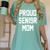 SEN19R Mom Shirt Senior Grad 2019 Graduation Party T-Shirt Women's Comfort Colors T-Shirt Chalky Mint