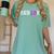 Senior 2018 TShirt Graduation Class Of 2018 Tee Shirt Women's Comfort Colors T-Shirt Chalky Mint