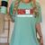 Senior 2018 Valedictorian School Colors Graduation Women's Comfort Colors T-Shirt Chalky Mint