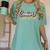 Senior 2021 Grad Shirt Retro 2021 Graduation Women's Comfort Colors T-Shirt Chalky Mint