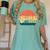 Senior 2023 Graduation My Last First Day Of Class Of 2023 Women's Comfort Colors T-Shirt Chalky Mint