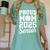 Senior 2025 Volleyball Mom High School Graduation Outfit Fun Women's Comfort Colors T-Shirt Chalky Mint