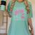 Senior 2026 Class Of 2026 Coquette Pink Bow Graduation Moms Women's Comfort Colors T-Shirt Chalky Mint