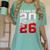 Senior 2026 Class Of 2026 Graduation 2026 Senior 26 Graduate Women's Comfort Colors T-Shirt Chalky Mint