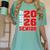 Senior 2026 Class Of 2026 Graduation Women's Comfort Colors T-Shirt Chalky Mint