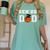 Senior 2026 Dad Basketball Graduation Women's Comfort Colors T-Shirt Chalky Mint