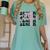 Senior 2027 Class Of 2027 Coquette Pink Bow Graduation 2027 Women's Comfort Colors T-Shirt Chalky Mint