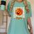 Senior Basketball Mom 2026 Basketball Graduation Women's Comfort Colors T-Shirt Chalky Mint