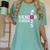 Senior Cheerleader Cheer Class Of 2025 Graduation Graduate Women's Comfort Colors T-Shirt Chalky Mint