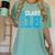 Senior Class 18 Shirt Graduation Apparel T-Shirt Women's Comfort Colors T-Shirt Chalky Mint