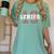Senior Class Of 2019 Graduation Graduate School Women's Comfort Colors T-Shirt Chalky Mint