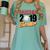 Senior Class Of 2019 Tshirt Graduation School Baseball Women's Comfort Colors T-Shirt Chalky Mint