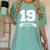 Senior Class Of 2019 Graduation School College Women's Comfort Colors T-Shirt Chalky Mint