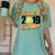 Senior Class Of 2019 Tshirt Graduation School Volleyball Women's Comfort Colors T-Shirt Chalky Mint