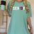 Senior Class Of 2019 Graduation Shirt Graduate Women's Comfort Colors T-Shirt Chalky Mint