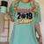 Senior Class Of 2019 Tshirt Graduation Students Hockey Women's Comfort Colors T-Shirt Chalky Mint