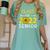 Senior Class Of 2022 Sunflower Graduation Seniors 22 Women's Comfort Colors T-Shirt Chalky Mint