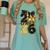 Senior Class Of 2026 Senior Girl Graduation Cap Coquette Bow Women's Comfort Colors T-Shirt Chalky Mint