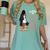 Senior Class Of 2026 Melanin Girl 2026 Graduation Women's Comfort Colors T-Shirt Chalky Mint