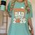 Senior Dad Class Of 2026 Graduate Basketball Graduation 2026 Women's Comfort Colors T-Shirt Chalky Mint