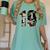 Senior Floral Class Of 2019 Shirt Graduation Idea Women's Comfort Colors T-Shirt Chalky Mint